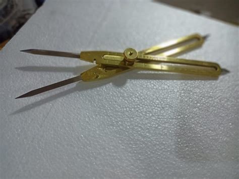 Antique Brass Proportional Divider Compass/Marine Navigational ...