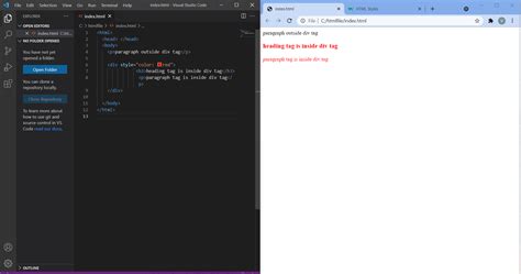 Image result for Div Tag Example