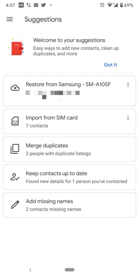 Google Contacts Tutorial Video 的图像结果