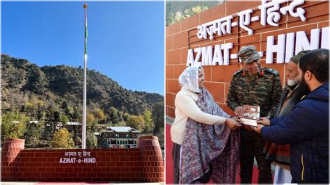 Indian Army Dedicates 104-Ft-High National Flag 'Azmat-e-Hind' Along ...