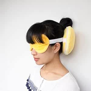 Buy 2-in-1 Travel Sleep Eye Mask with Ear Muffs & Head Support ...