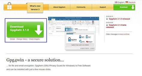 Image result for GPG4WIN Encryption