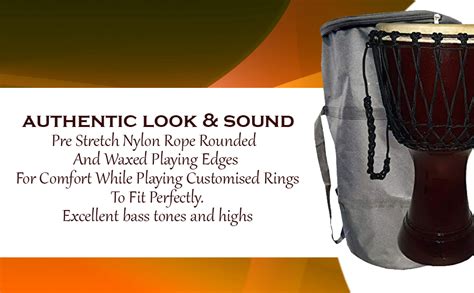 GT manufacturers Free Style Rope|Tuned Djembe|Djembe Drums(8'' Head ...