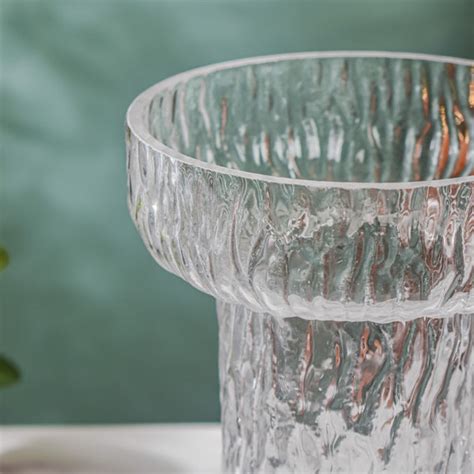 Contemporary Rain Vortex Vase 9 Inch