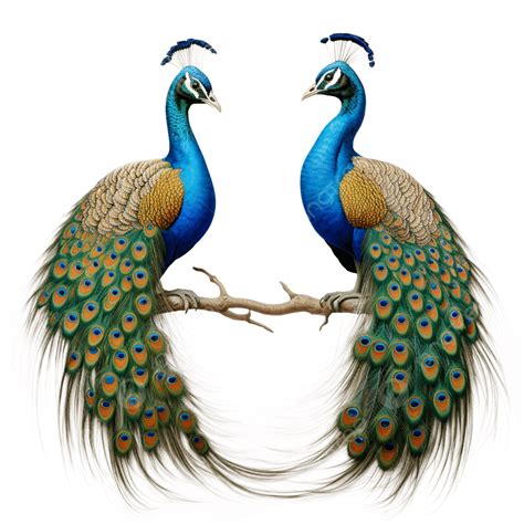 Masterful Pair Of Peacocks, Peacock, Pair, Bird PNG Transparent Image and Clipart for Free Download