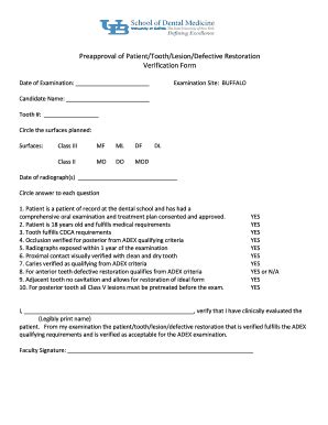 Fillable Online pantera sdm buffalo Preapproval of Lesion UB - pantera ...