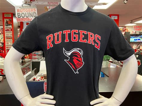Rutgers T with Rutgers and the Scarlet Knight Black - Scarlet Fever ...