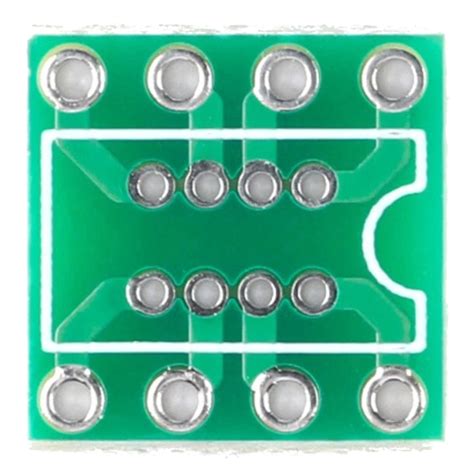 Probots DIP8 to SOP8 Adapter PCB | 1.27mm to 2.54mm Converter Buy ...