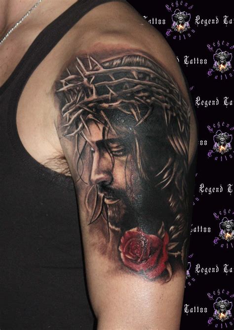 Jesus Tattoo,legend Tattoo Studio,portrait Tattoo | Jesus tattoo ...