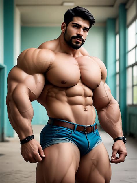 Image result for Large Muscle Man