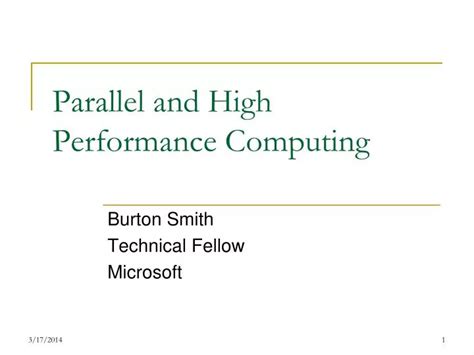 Image result for High Performance Parallel Computing