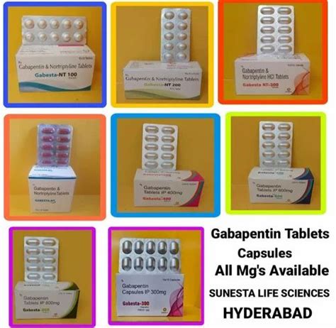 Pain Killer Tab - Gabapentin 400mg Tab Manufacturer from Hyderabad