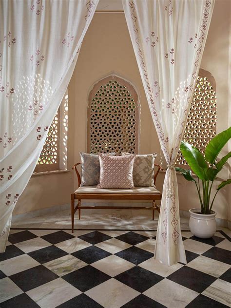 Buy Best Embroidered Curtains Online in India I Shop Cotton Curtains 2023