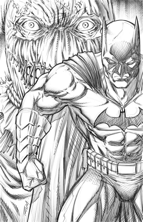 Batman and Scarecrow by robertmarzullo on DeviantArt