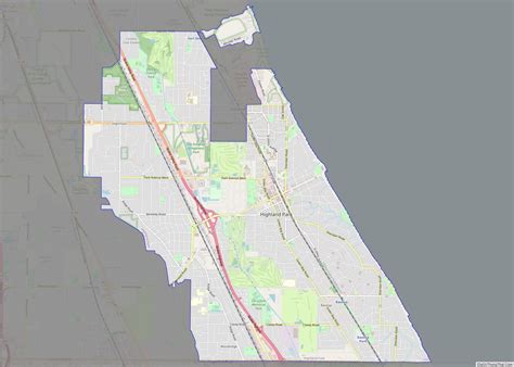 Highland Park ở đâu? Bản đồ thành phố Highland Park, Illinois - Địa Ốc ...