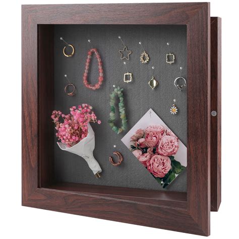 8x8 8x10.5 11x11 11x14 Shadow Box Frame Display Case 2" Depth Collages Mementos | eBay