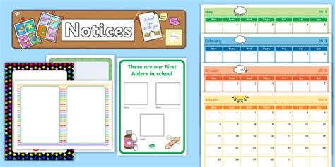 Class Notice Board Display Pack | Primary Resources