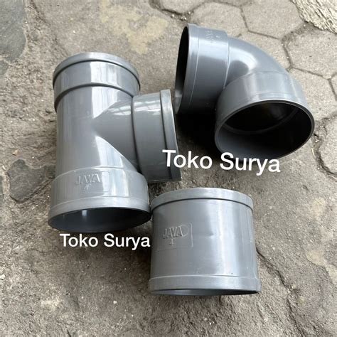 Jual SAMBUNGAN PIPA 4" TEE 4" KENI 4" SOK 4" KNEE 4" SOCK 4" SOCKET 4 ...