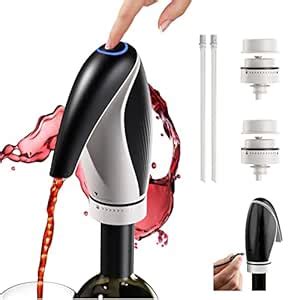 Electric Wine Aerator, Wine Dispenser and preserve Gifts Set, 2022 ...
