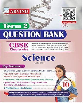 CBSE Class Science Code 086 Chapterwise Term 2 Question Bank Book ...