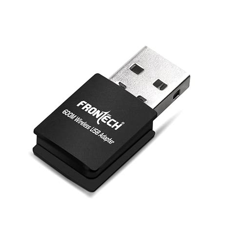 FRONTECH 600 Mbps USB Wi-Fi + Bluetooth Adapter | PC, Laptop | Dual ...