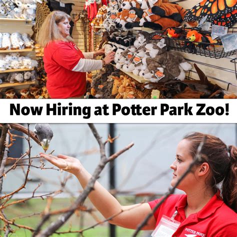 Job Openings | Potter Park Zoo