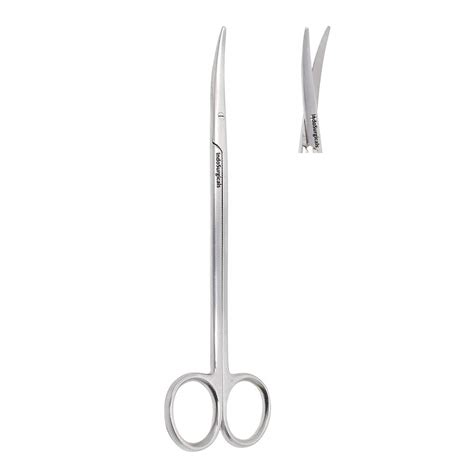 IS IndoSurgicals Deluxe Quality Curved Metzenbaum Scissors (6 Inch ...