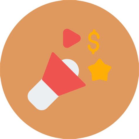 Advertising Generic color fill icon | Freepik