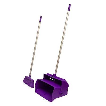 R. S. Quality Products Color Coded Lobby Dustpan Set - PURPLE 630015-PL ...