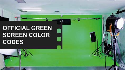 Image result for Green Screen Color Code