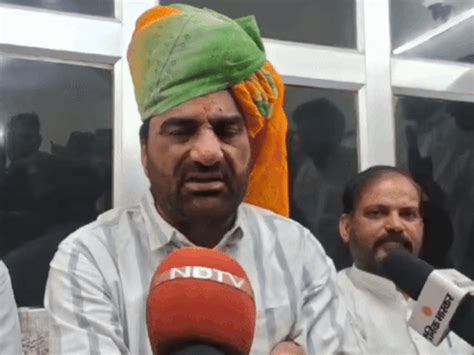 Hanuman Beniwal says, 'Vasundhara intimidated Hemaram to tears' RLP ...