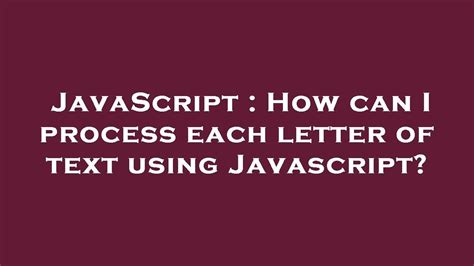 Each Text Display JavaScript 的图像结果