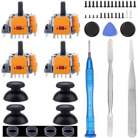 Buy Ikpek4 Pack Hall-Effect Joysticks Replacement for DualSense PS5 ...