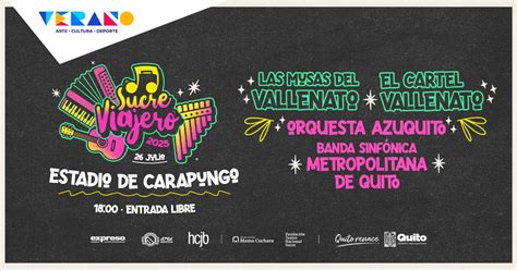 Sucre Viajero 2025 - Estadio de Carapungo, Manabí N8-131 entre Flores y ...