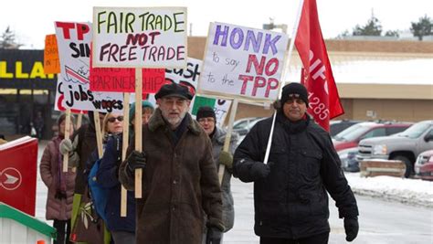 Free Trade Protest 的图像结果