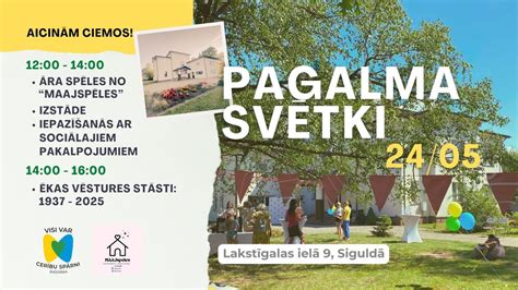 Pagalma svētki biedrības "Cerību spārni" dienas centrā, Lakstīgalas ...