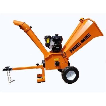 Power King PowerKing PK0903 4 INCH Chipper Shredder DOT Tow Behind - 9 ...