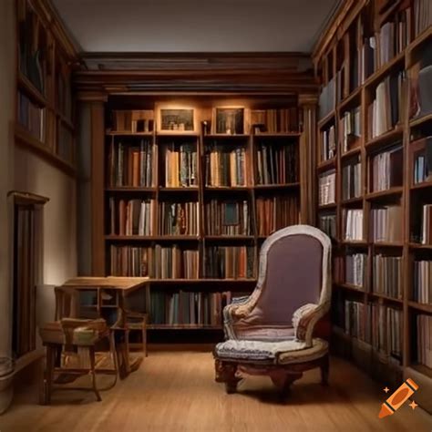 Cozy reading room on Craiyon