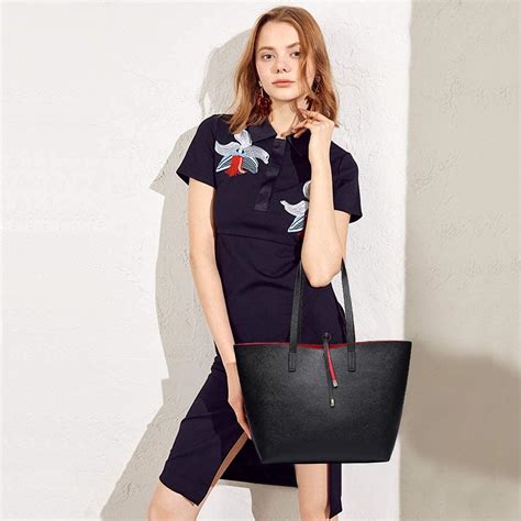 Buy Miss Lulu Women Handbag Set Shoulder Bag Set 2 Piece Tote Bag Set ...