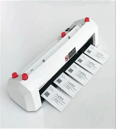 Tanjashop.com - Machine de découpe électrique pour cartes de visite et ...