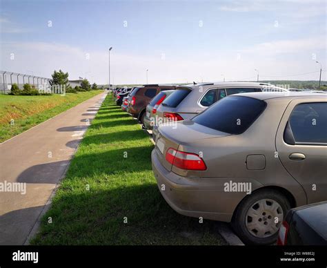 Cars in the parking lot Stock Photo - Alamy