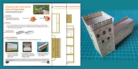 Great Wall of China 3D Model (teacher made) - Twinkl