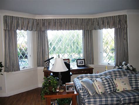 Curtain Ideas For Large Bay Windows | Home Design Ideas