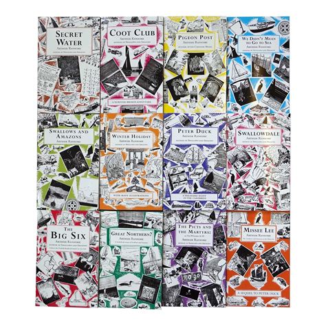 Swallows And Amazons Series 12 Books Collection Set By Arthur Ransome ...