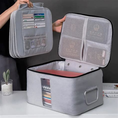 Extra Large Document Bag - Multi flip – BESTINO