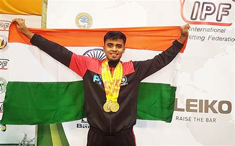 Mangaluru student wins Gold Medal in Asian Classic Power-lifting ...