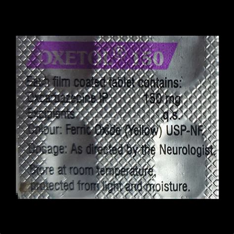 OXETOL 150MG TABLET 10'S Price, Uses, Side Effects & Substitutes | Medkart