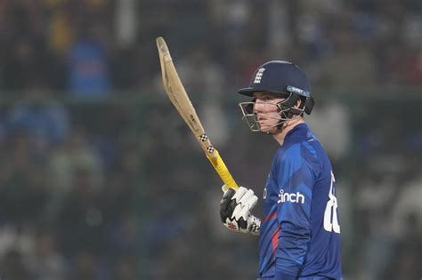 Harry Brook reached his half-century off 45 balls but was the only ...