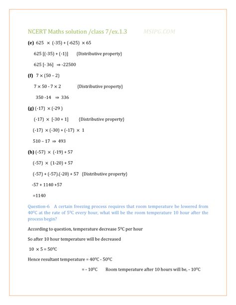 Image result for Class 7 Math Solution Chapter 1 Exercise 1.4
