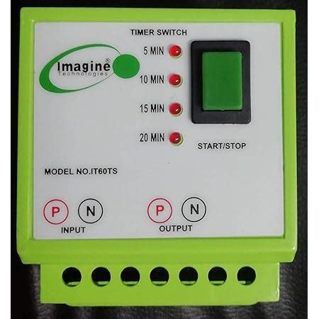 Smart Motor Switch for Bore-Well & Water Pump Motor Timer (1Ph) 5 min ...